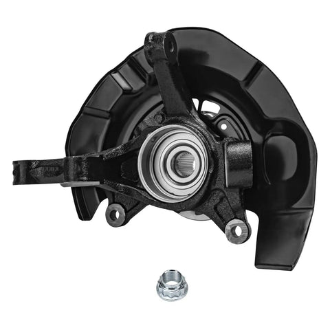 Front Right Steering Knuckle And Wheel Bearing Hub Assembly Replacement For 2004 2005 2006 2007 Toyota Highlander AWD 3.3L Gas
