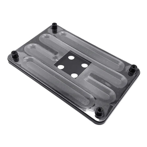 AM4 CPU Water Block Backplate For Water Cooling System Install Panel Back Panel Processor Plate Durable Iron Construction With Insulating Layer