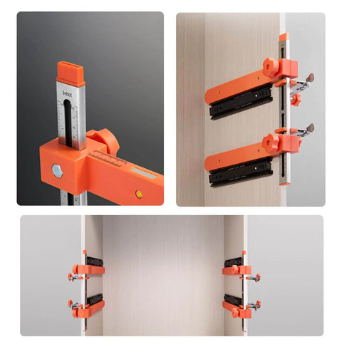 Drawer Slide Jig For Cabinets And Drawers With Laser Engraved Double Scale Markings Precision Tool For Fast And Accurate Installations