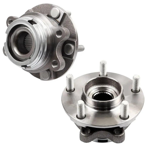 Front Wheel Hub Bearing Assembly 513296 With ABS For Infiniti JX35 2013, QX50 2019, QX60 2014 5 Lug 2 Pack Replacement