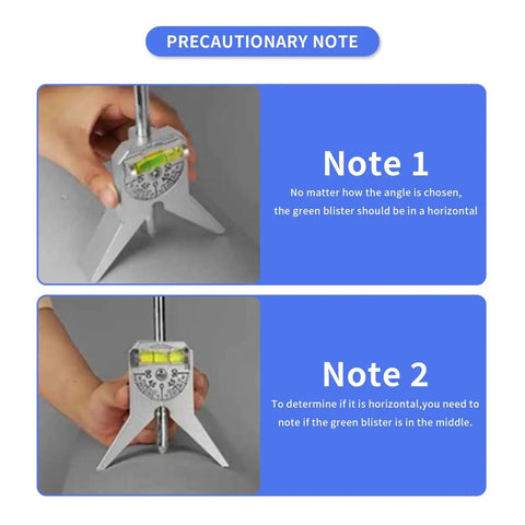 Pipe Center Finder And Marker Centering Tool For Welders And Pipe Fitters With Pro Grade Adjustable Dial Bubble Protractor 4 Inch Y Type Base Safety Centering Head Centerline Marking And Butt Angle Layout For Pipes And Tanks in use