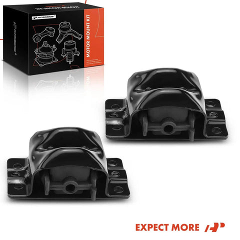 2-Piece Front Left And Right Engine Motor Mount Set For Chevy GMC Cars And SUVs Fits Malibu Impala Camaro C10 C20 Suburban Blazer