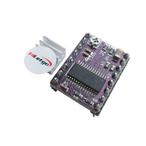 Five Pack DRV8825 Stepper Motor Driver Module For 3D Printers RepRap RAMPS 1.4 StepStick with heat sink and circuitry details