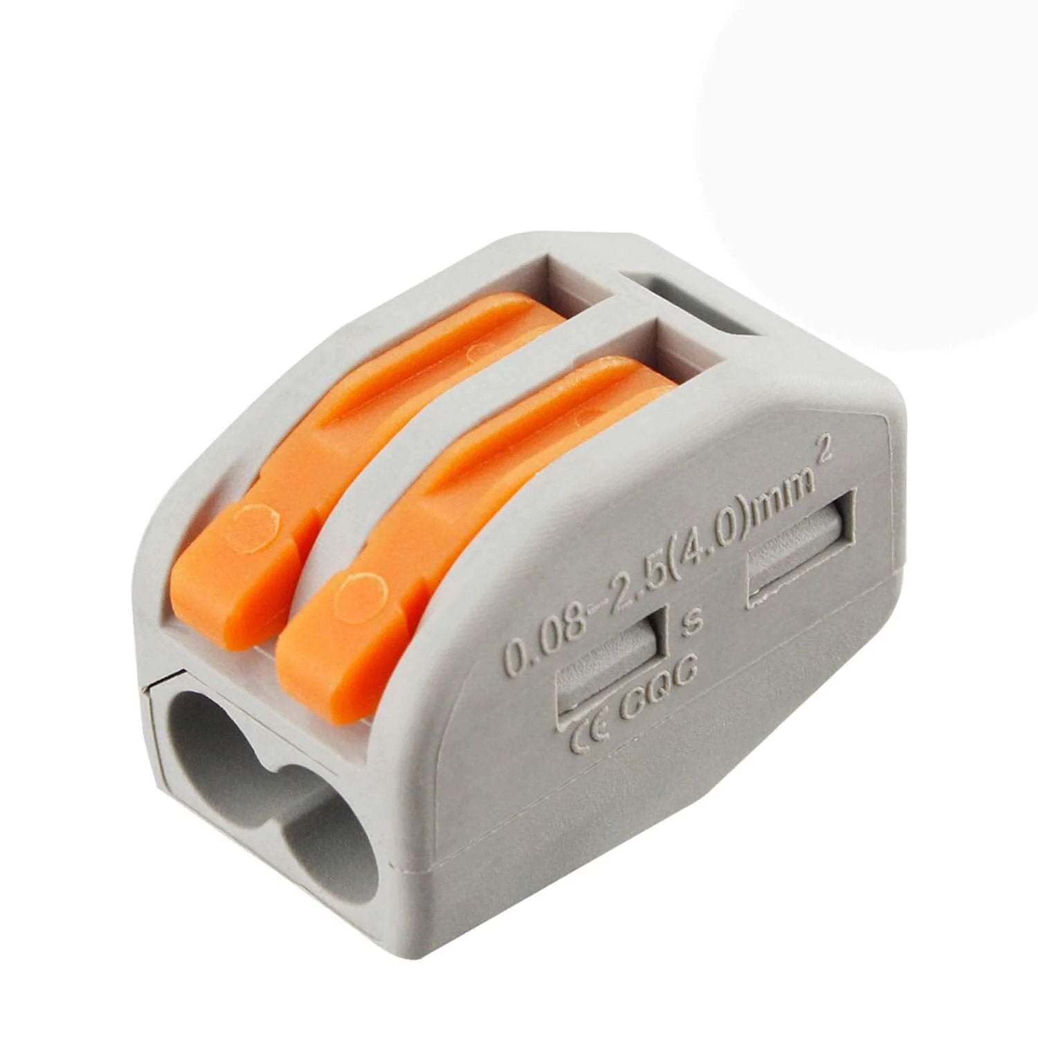 50 Piece Set Lever Wire Connectors for Quick Connectio...