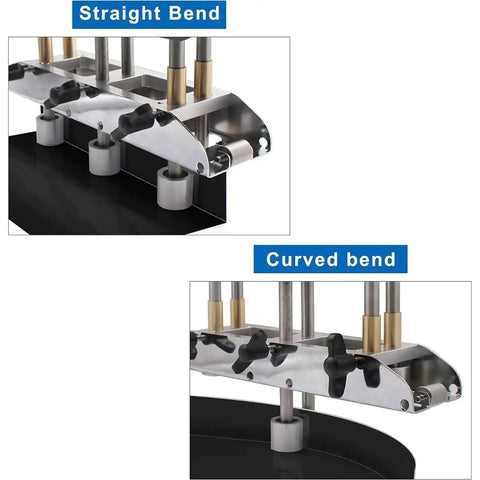 3 Station Verge Roller Bender For Roofing Sheet Metal Bending Tool For 0.3 To 1.0 Millimeter Steel With 0 To 90 Degrees