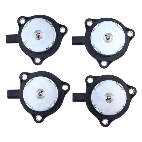 Plug And Play 4 Piece Engine Camshaft Position Sensor Kit With Cam Phaser Actuator for Chrysler, 4 circular sensors