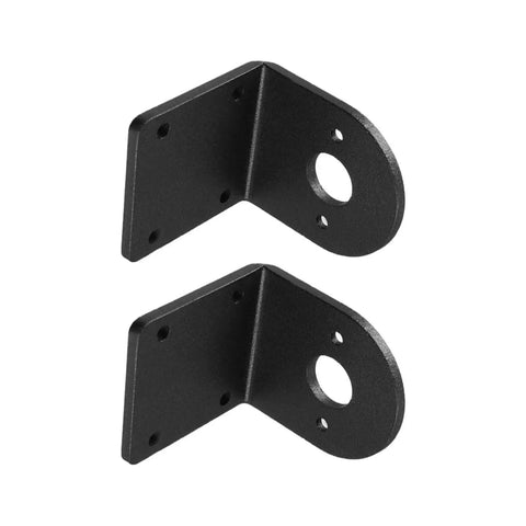 Heavy Duty L Shaped Motor Mounting Bracket for CNC Cutting Machines, 2 Pieces, Compatible With 540 545 550 555 Motors, steel brackets
