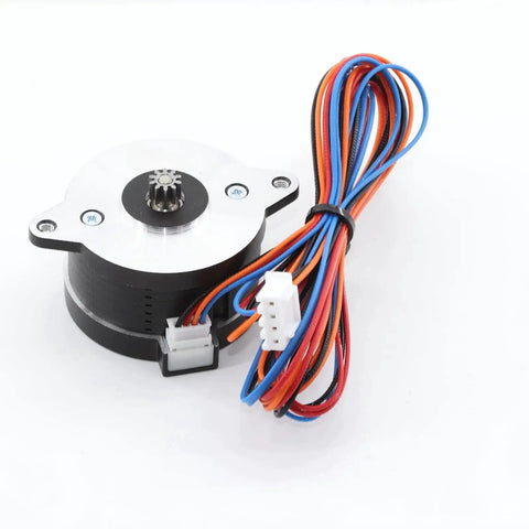 NEMA 14 36mm pancake stepper motor for 3D printers with 2-phase 4-wire cable, high torque, ideal for Voron, Creality Ender series.