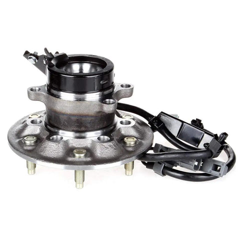Front Left Wheel Hub And Bearing Assembly Fits 2004-2008 Canyon And 2006 Isuzu I 280 6 Lug With ABS Direct Replacement For OE Style Performance And Easy Install With Plug And Play Mounting Hardware.
