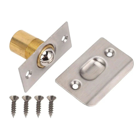 Beefy Heavy Duty Wood Door Pivot Hinge With 300 Lbs Load Bearing Stainless Steel Hidden Door Hinge components and screws