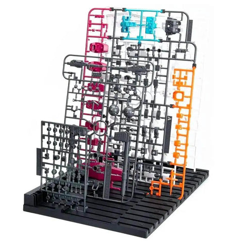 Hobby Parts Organizer Rack And Folding Shelves Stand For Model Kit Build Plastic Tool Holder And Part Tray 29x18cm