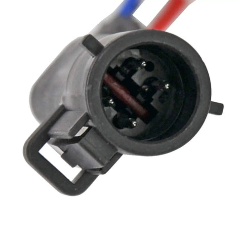 Close-up view of connector in Fuel Pump Module Assembly Fits 2000 Through 2002 Lincoln LS, Jaguar S-Type, Ford Thunderbird