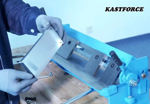 Box And Pan Brake Sheet Metal Folder For 24 Inch Capacity, 20 Gauge Mild Steel, forming sheet metal with finger dies
