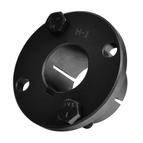 1 Inch Bore H Style Steel Sheave Pulley Bushing Split Taper For Keyed Shaft Easy Install And Secure Fit For Pulleys That Require H Style Bushing