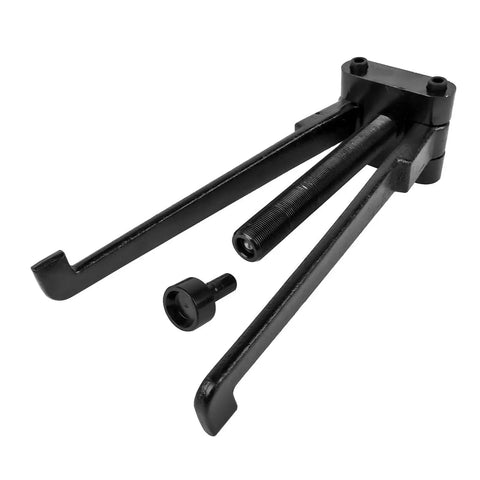 Lower Bearing Carrier Puller Replacement For Yamaha Johnson Evinrude Mercury Honda Mercruiser Gearcase 115HP And Above, heavy-duty black tool