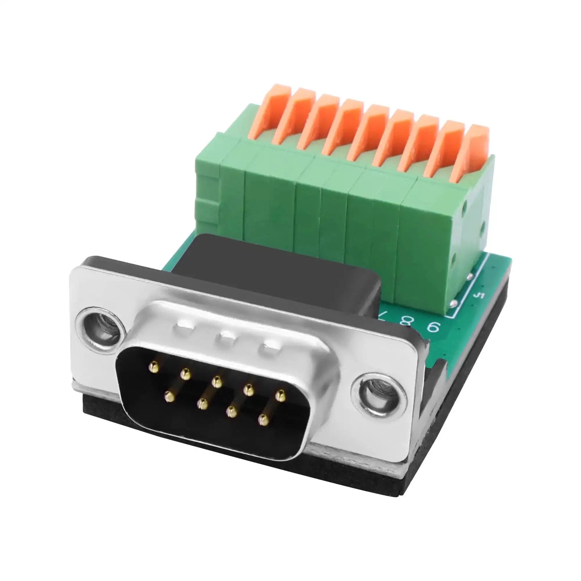 DB9 Solderless RS232 To 9-Pin Port Spring Terminal Bre...