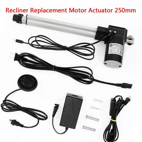 IP44 Rated 24V DC Linear Actuator With 250mm Stroke, 100 Kg Max Push And Pull, Compact Permanent Magnet Motor Design Kit