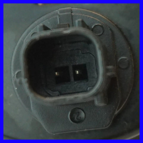 Close-up view of connector on Rear Wheel Bearing And Hub Assembly Set For Toyota Prius 2010 2015 And Prius Plug-In 2012 2015