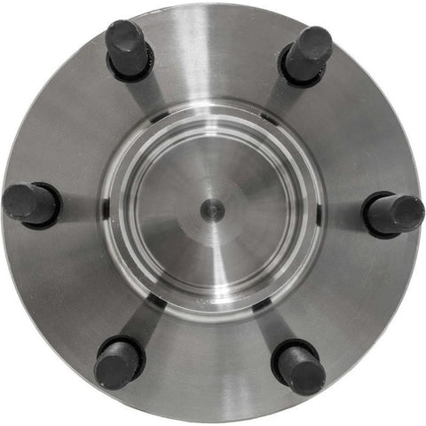 Top view of Front Wheel Bearing And Hub Assembly For Frontier 2005 To 2016 Direct Fit Front Hub Bearing Kit For Front Axle Replacement