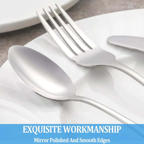 16 Piece Teaspoon Set In Premium Food Grade Stainless Steel 6.7 Inch Spoons Durable Small Teaspoons For Everyday Use