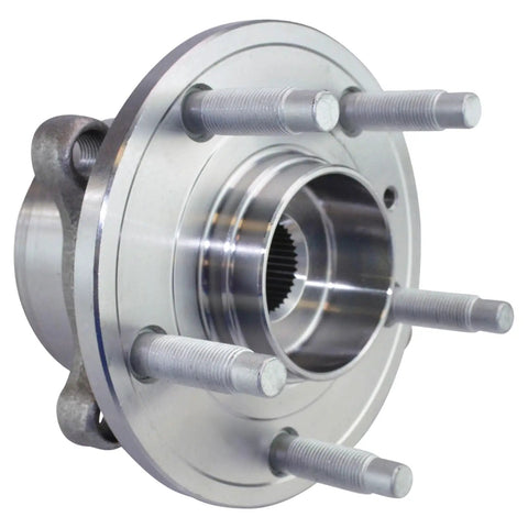 Front Wheel Bearing And Hub Assembly For 2011 To 2019 Ford Explorer And 2013 To 2019 Police Interceptor Utility Direct Fit Easy Install Replace OE Durable For AWD And RWD Models, side view