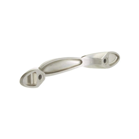 3 Inch Center To Center Satin Nickel Cabinet Pull displaying smooth finish in Everyday Heritage style, part of a 10-pack for drawers.