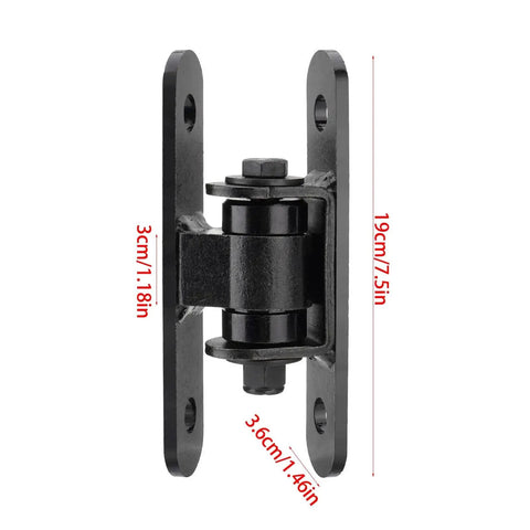 Beefy Heavy Duty Metal Door Hinges For Exterior Use, Commercial Grade With Large Capacity Load, Sealed Bearing Bolt On Design