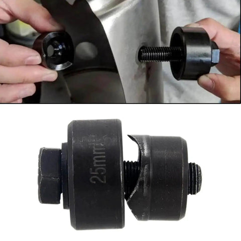Pro Grade Metal Sheet Knockout Box Hole Cutter Die Set 25mm tool punching holes in metal