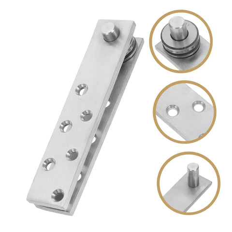 360 Degree Stainless Steel Heavy Duty Pivot Hinges For Hidden Doors And Secret Bookcase Doors Concealed Upper And Lower Hinges System