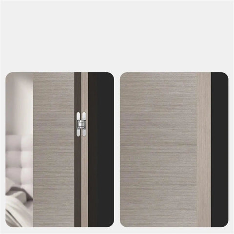 Two Pack Three Dimensional Adjustable Invisible Hinge For Hidden Folding Doors 180 Degree Cross Hinge Concealed Inner Opening