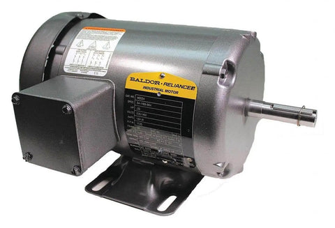 1/3 HP 3-Phase General Purpose Electric Motor, 1725 RPM, Dual Voltage 230/460V, Frame 56 M3534, Single Unit for Industrial Fans