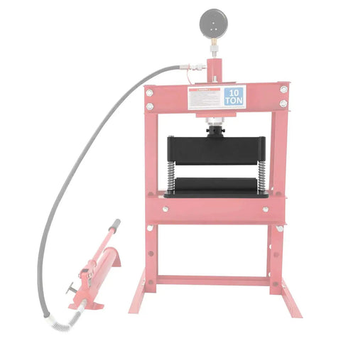 Heavy Duty Hydraulic Press Bending Tool Attachment For Standard 12 Or 20 Ton Shop Presses Delivers Precise 90 Degree Bends Up To 12 Inch Length With Three Sixteenth Inch Max Thickness Built Tough For Metal Fabrication Projects front view