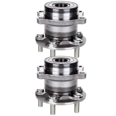 Rear Right Wheel Hub and Bearing Assembly for 2010-2014 Outback and 2013-2014 WRX STI, 5-Lug, Non-ABS, 2-Pack front view