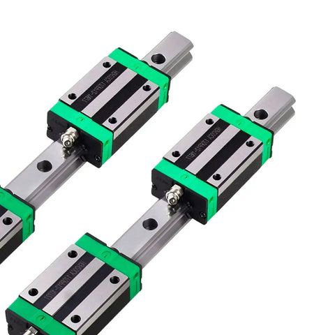 HGR15 Linear Rail Kit 1000mm Set With Two Rails And Four HGH15CA Slider Blocks for CNC routers, lathes, and mills