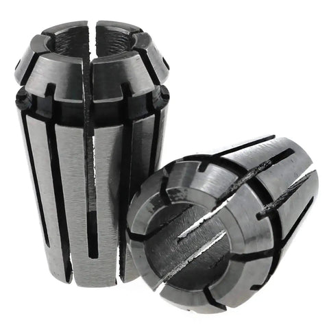 1/4 Inch ER11 Collet Chuck Set For CNC Milling And Engraving Machines High Precision Spring Collets 2 Piece 65Mn Steel