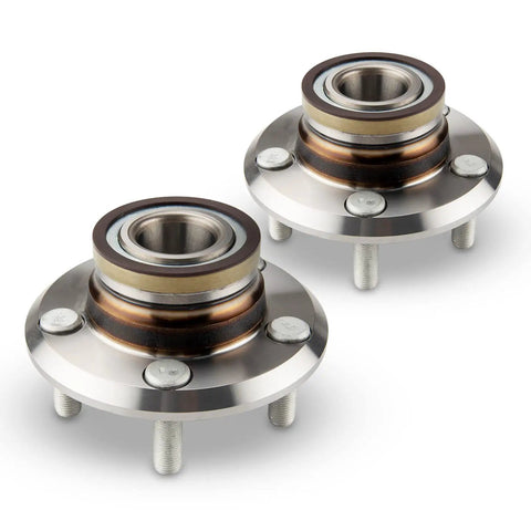 Front Wheel Bearing Hub Assembly Direct Fit For Chrysler 300 2005-2014, Charger 2006-2014, Challenger 2008-2014, Magnum 2005-2008 With 5 Lug And ABS 2 Pack Premium Wheel Hub Bearings