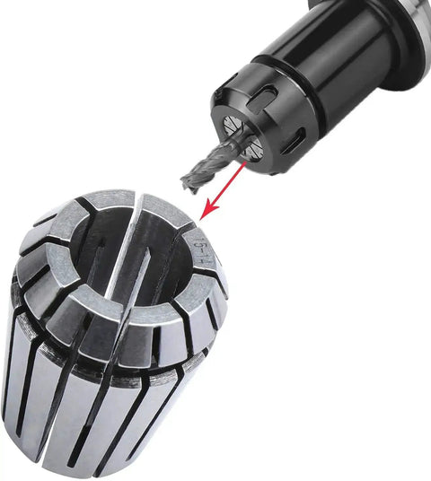 ER16 Spring Collet Chuck 8mm For CNC Milling Lathe Engraving Tool 40Cr Steel Hardened High Precision 0.015mm Tolerance