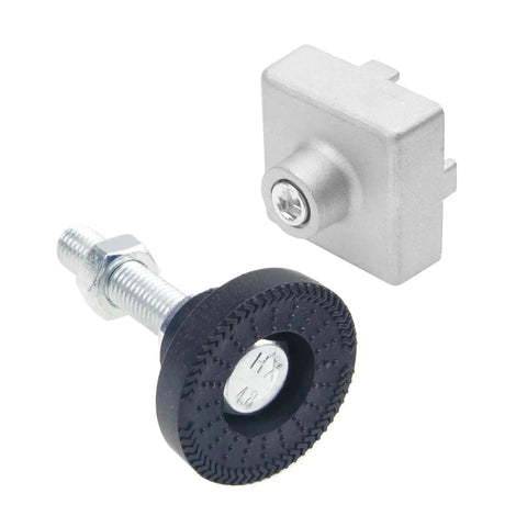 Four Sets 4040 Aluminum Profile Adjustable Feet For T Slot 8mm Leveling Leg Bracket Connector Kit with nylon base and aluminum connector