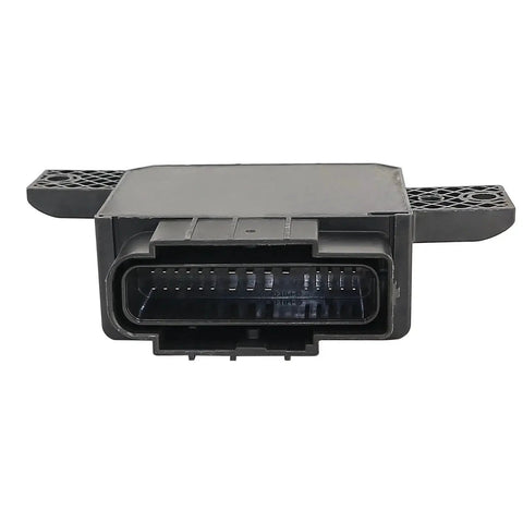 Front view of Fuel Pump Control Module For 2021-2023 Cadillac Escalade Escalade ESV Chevy Suburban Silverado 1500 Tahoe GMC Sierra 1500 Yukon XL Replaces 13544060 13554821 13537053 13544950, showing connector ports.