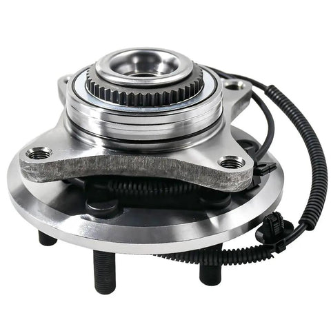 Beefed Up Front Wheel Bearing And Hub Assembly With ABS For 2015 2016 2017 Ford F150 6 Lug 4WD 4x4 Heavy Duty Low Runout