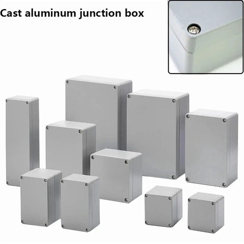 Rugged IP66 Waterproof Cast Aluminum Junction Box For Outdoor Electronics Projects, explosion proof electrical enclosure case set