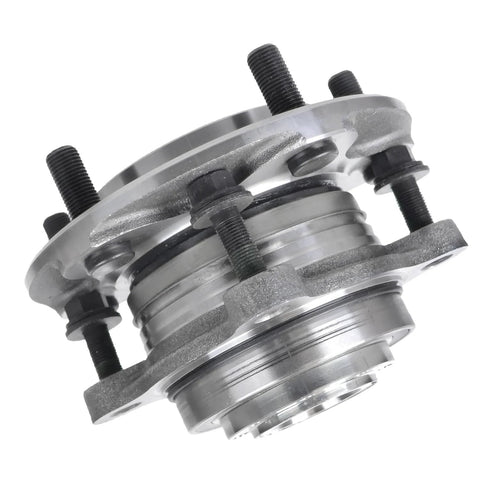 Front Wheel Bearing Hub Assembly For Toyota Tundra And Sequoia RWD, direct fit 2007-2021 replacement with premium bearings, sealed unit.