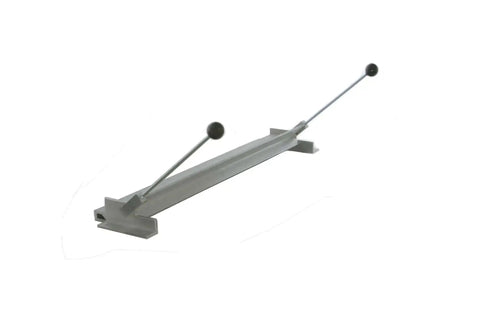 Gray 30-Inch Sheet Metal Bender With 12-Inch Leverage Handles For Up To 16 Gauge Aluminum And 18 Gauge Steel, stationary or portable mount