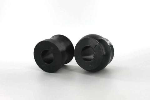 1 Inch Round Bead Roll Dies Set For Bead Roller With 22mm Shaft, heavy duty tool steel, black oxide finish, shown on white background.