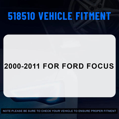 Plug And Play Front Wheel Hub And Bearing Assembly For Ford Focus 2000 2011 With ABS Four Lug Hub OE 518510 Front Axle