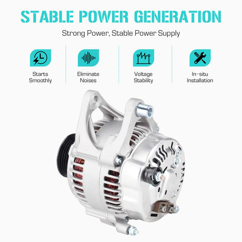 13341 Heavy Duty Alternator Replacement For Jeep Cherokee Grand Cherokee Wrangler Dodge Dakota Comanche TJ Series 1991-1998