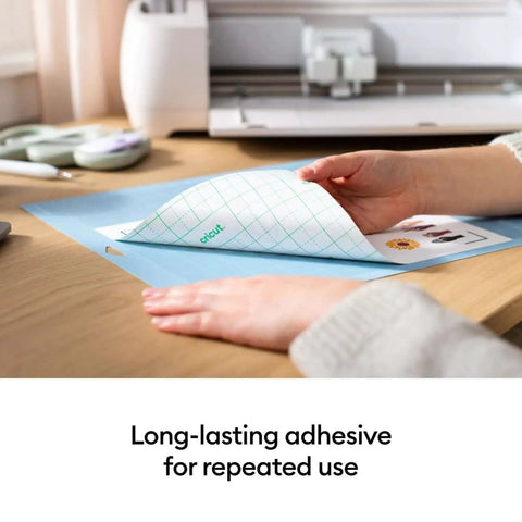 Four Piece Cutting Mat Variety Pack For Cricut Explore And Maker Machines 12 By 12 Inches Includes Two StandardGrip Mats One LightGrip Mat And One StrongGrip Mat Built Tough With Durable Reusable Adhesive For Vinyl Paper Cardstock And Iron On Projects