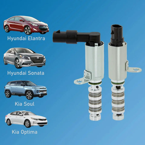 Variable Valve Timing Solenoid For Kia And Hyundai Rides 1.8L 2.0L VVT For Intake And Exhaust Compatible With Elantra Sonata Soul