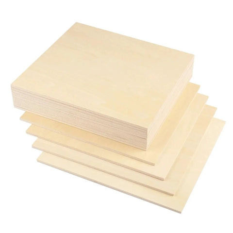 18 Pack 12 Inch Square Basswood Boards One Quarter Inch Thick For Laser Engraving CNC Woodworking And Pyrography Projects Pro Grade