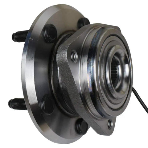 Two Pack Front Wheel Hub And Bearing Assembly For 2007 2010 Jeep Wrangler Front Axle 5 Lug With Abs Driver And Passenger Sides For Your Ride OEM Replacement Replaces 513272 72453 HA590242 52060398AD